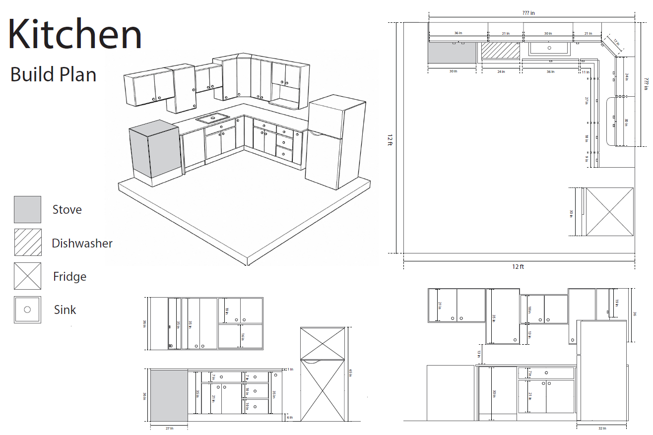 Kitchen floorplan